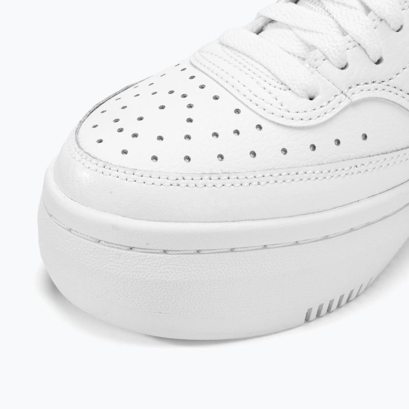 Nike Court Vision Alta scarpe da donna bianco / bianco / bianco 8