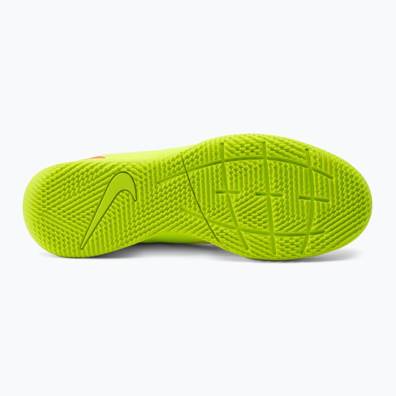 Scarpe da calcio da uomo Nike Vapor 14 Club IC volt /right crimson 4
