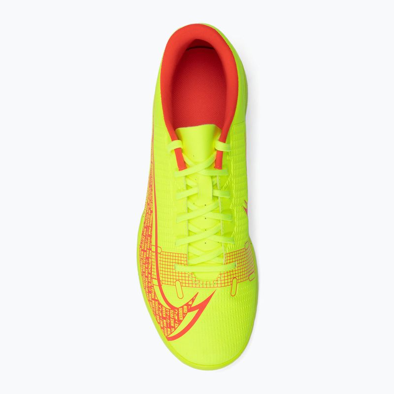 Scarpe da calcio da uomo Nike Vapor 14 Club IC volt /right crimson 6