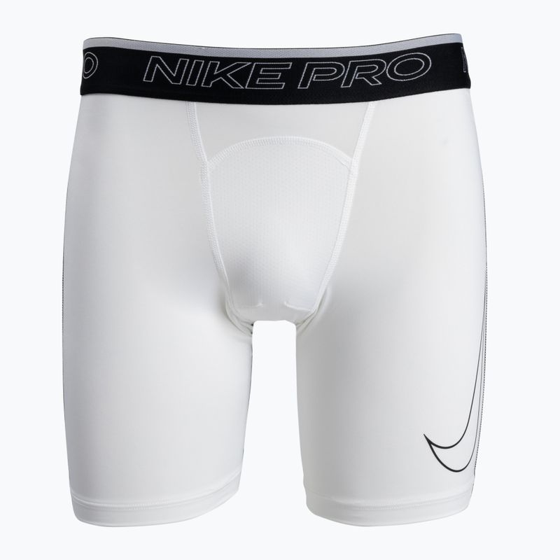 Pantaloncini da allenamento da uomo Nike Pro Dri-Fit bianco/nero