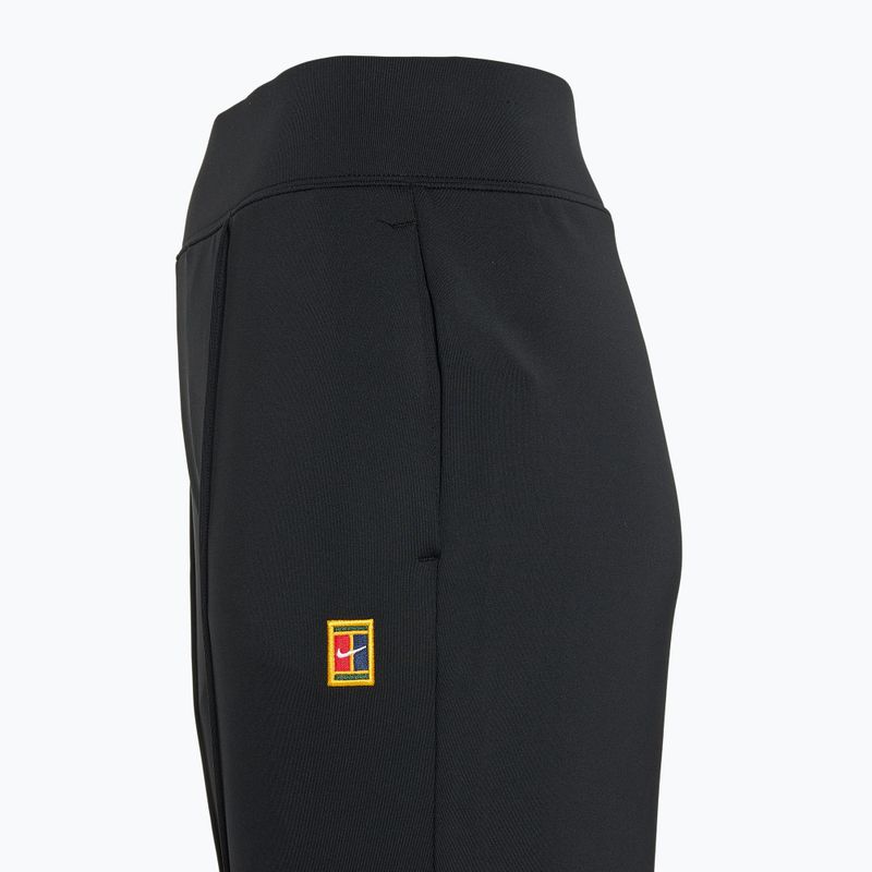 Pantaloni da tennis da donna Nike Court Dri-Fit Heritage Knit nero 3