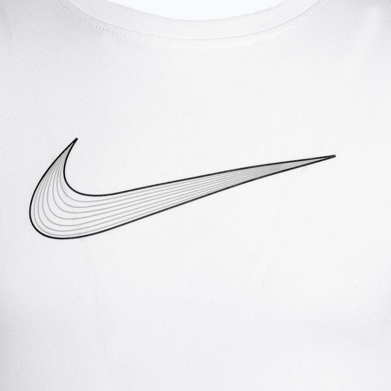 Maglietta da bambino Nike Dri-Fit One SS Training bianco/nero 3