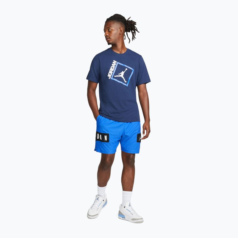 T-shirt da uomo  Jordan Jumpman Box midnight navy/white 2