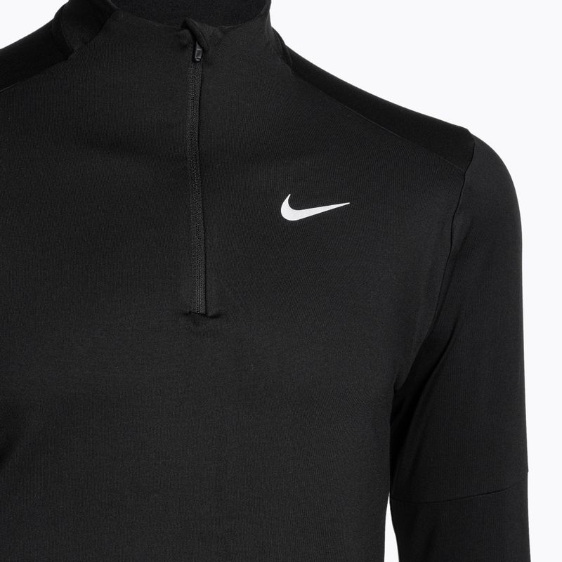 Uomo Nike Dri-FIT Element 1/2-Zip running a maniche lunghe nero 3