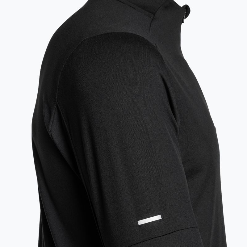 Uomo Nike Dri-FIT Element 1/2-Zip running a maniche lunghe nero 4