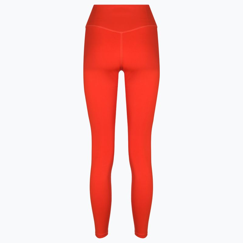 Leggings donna Nike One Dri-Fit cile rosso/nero 2