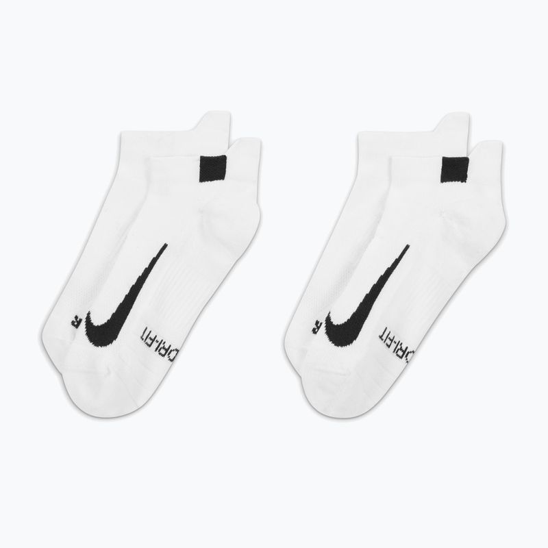Calze Nike Court Multiplier Max 2 pack white/black 2
