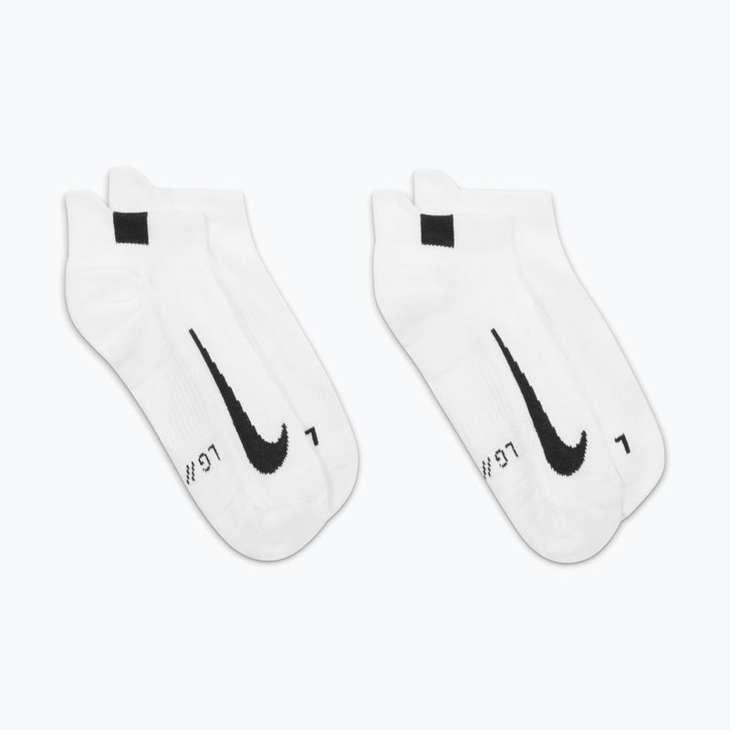 Calze Nike Court Multiplier Max 2 pack white/black 3