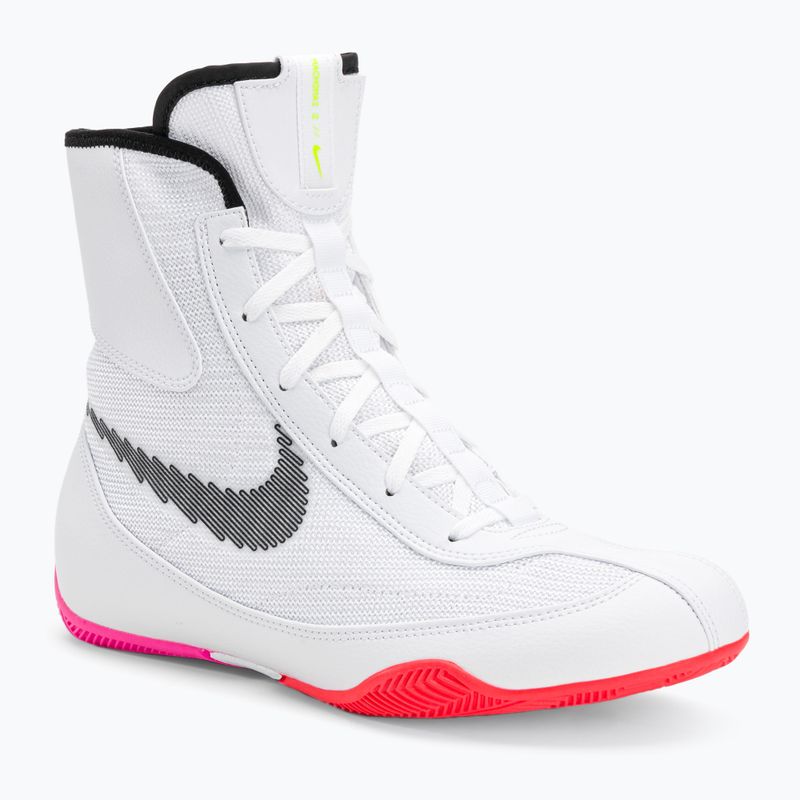 Nike Machomai 2 SE bianco/nero/lucido cremisi scarpe da boxe