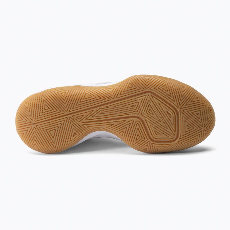 Scarpe da pallavolo Nike Zoom Hyperspeed Court SE bianche/oro 4