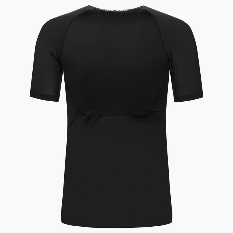 Maglietta da allenamento da uomo Nike Tight Top nero/bianco 2