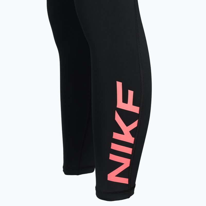 Leggings Nike Pro Dri-Fit nero/magic ember da donna 3