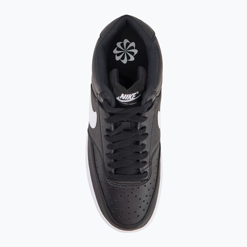 Nike Court Vision Mid Next Nature scarpe da uomo nero/nero/bianco 5