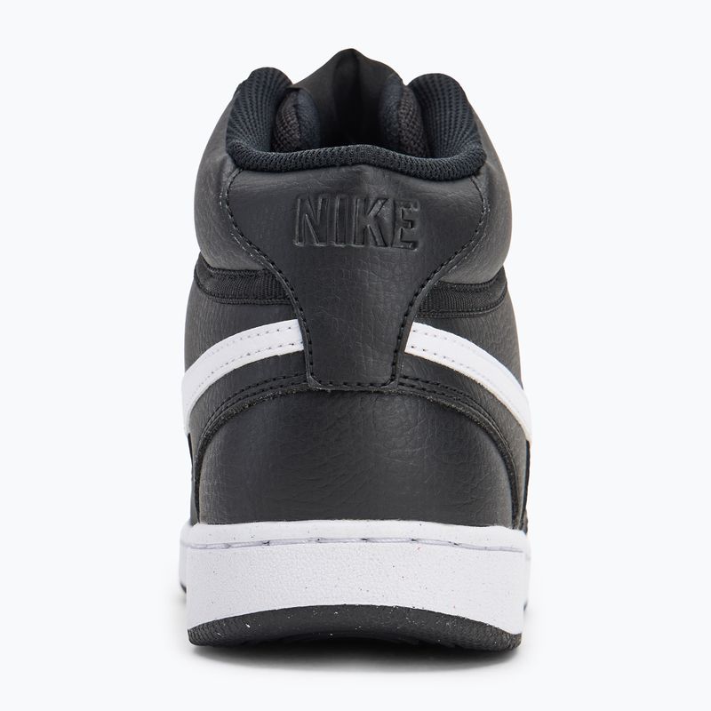 Nike Court Vision Mid Next Nature scarpe da uomo nero/nero/bianco 6