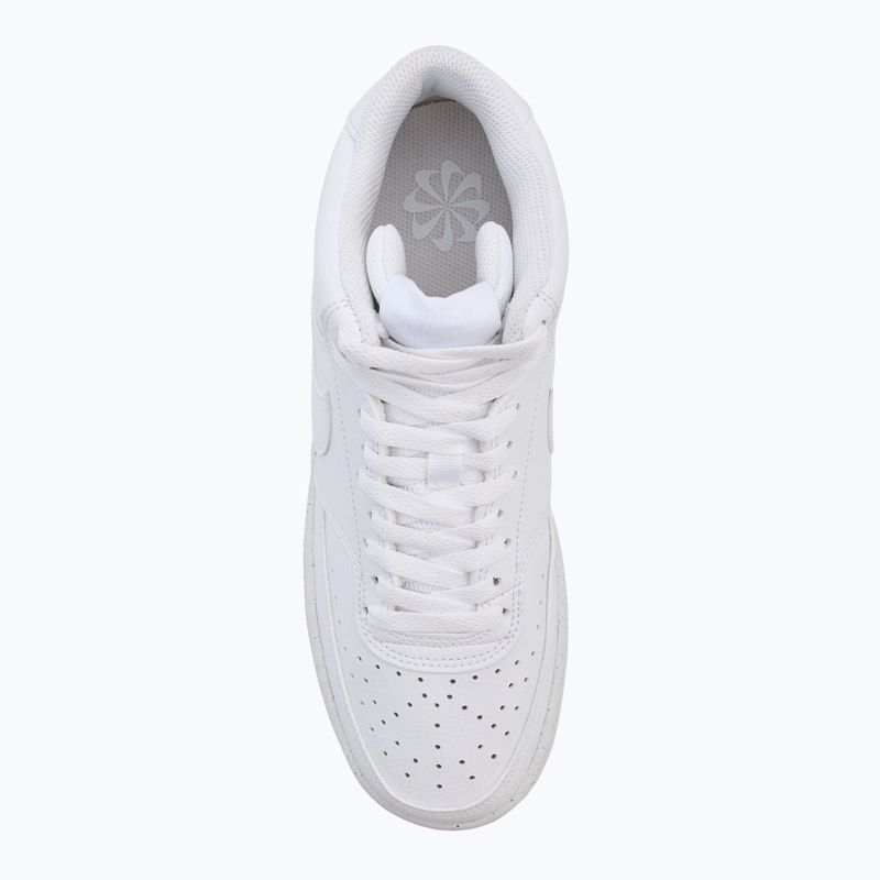 Scarpe uomo Nike Court Vision Mid Next Nature white/white/white 5
