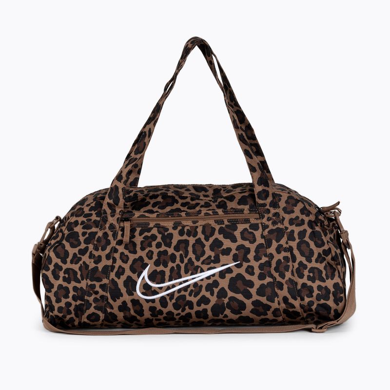 Borsa da allenamento donna Nike Gym Club 24 l archaeo marrone/nero/bianco 2