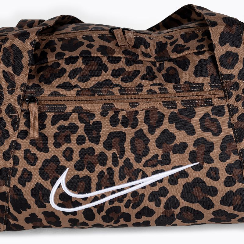 Borsa da allenamento donna Nike Gym Club 24 l archaeo marrone/nero/bianco 4