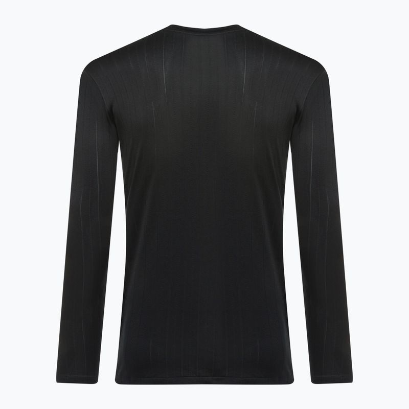Uomo Nike Dri-FIT Referee II calcio a maniche lunghe nero/bianco 2