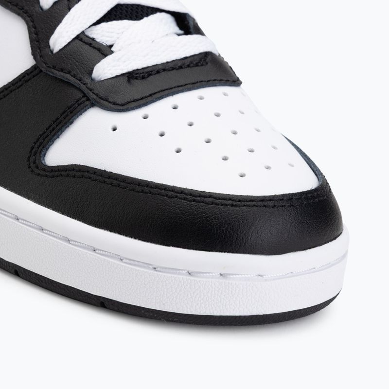 Scarpe Nike Court Borough Mid 2 white/white/black/university red 7