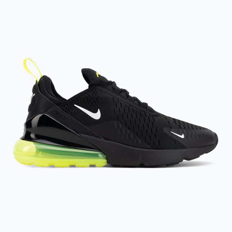 Scarpe da uomo Nike Air Max 270 Black/Volt/Reflect Silver/White 2