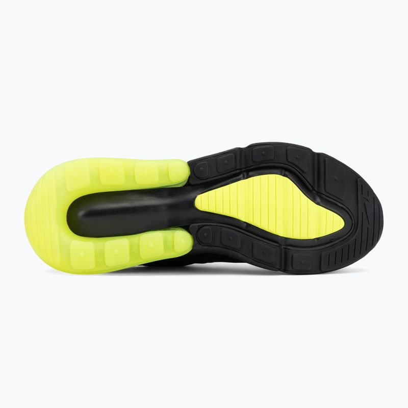 Scarpe da uomo Nike Air Max 270 Black/Volt/Reflect Silver/White 4