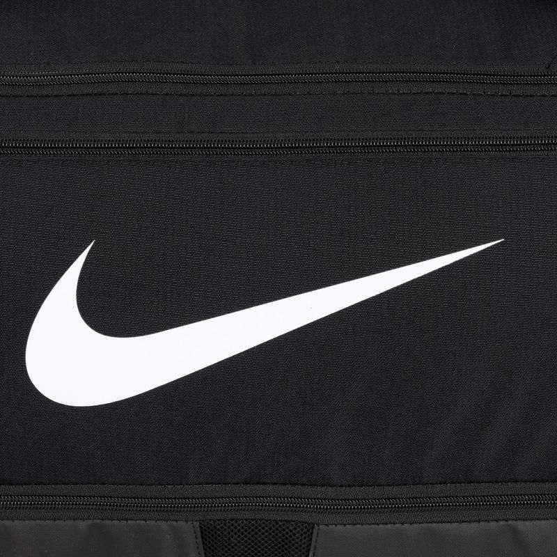 Borsa da allenamento Nike Brasilia 9.5 60 l nero/nero/bianco 5