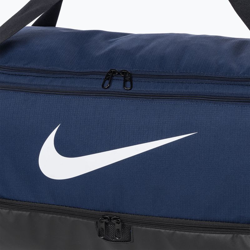 Borsa da allenamento Nike Brasilia 95 l blu scuro 4