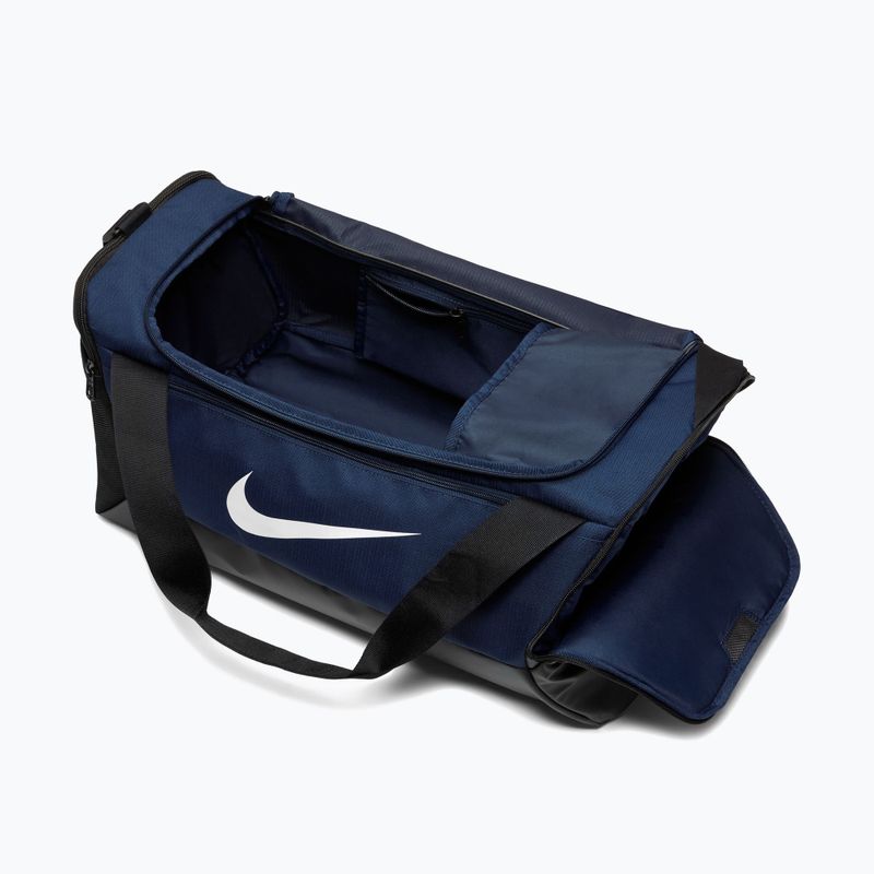 Borsa da allenamento Nike Brasilia 9.5 41 l blu marino/nero/bianco 5