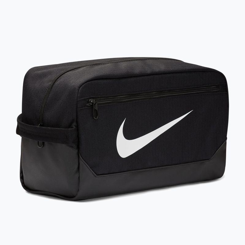 Borsa porta scarpe Nike Brasilia 9.5 11 l black/black/white 2