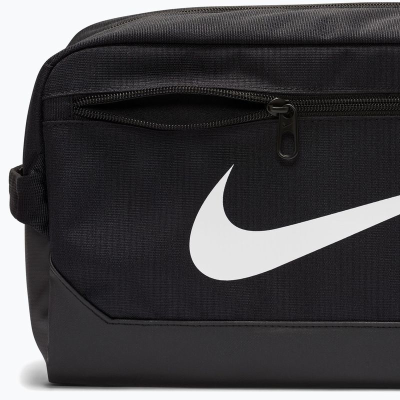 Borsa porta scarpe Nike Brasilia 9.5 11 l black/black/white 5