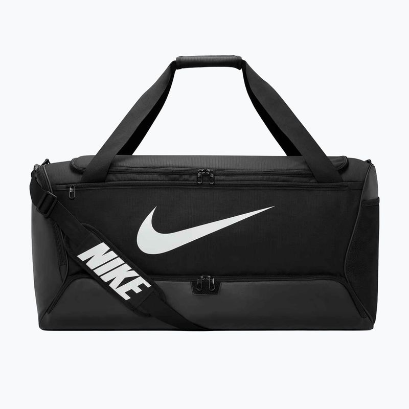 Nike Brasilia 9,5 borsa da allenamento nero/nero/bianco