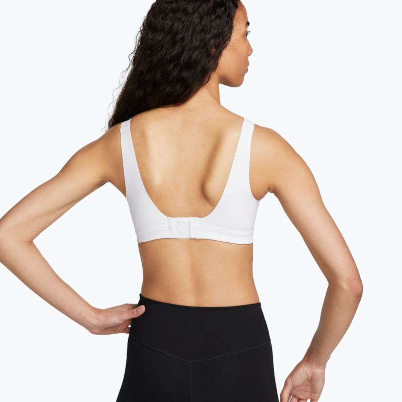 Reggiseno sportivo Nike Alpha High-Support white/white/stone mauve/black 3