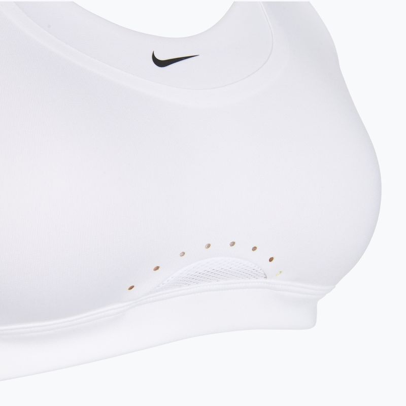 Reggiseno sportivo Nike Alpha High-Support white/white/stone mauve/black 10