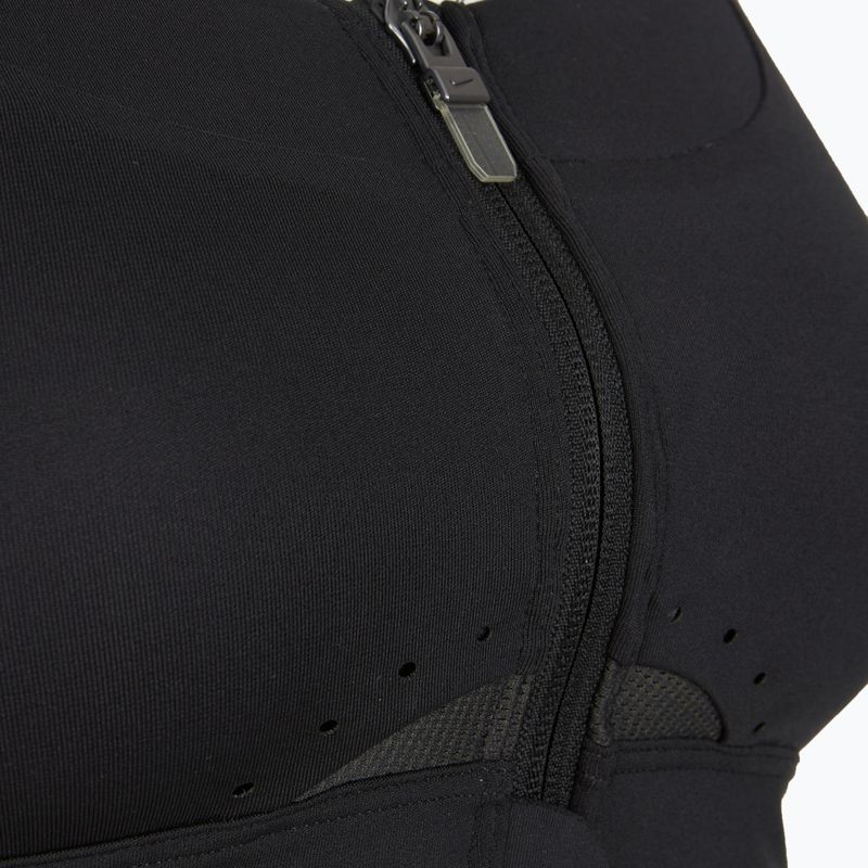 Reggiseno sportivo Nike Alpha High-Support Zip-Front black/black/dark smoke grey/dark smoke grey 10