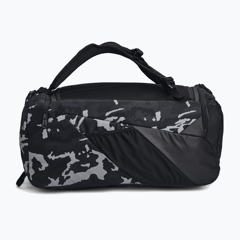 Under Armour Contain Duo Duffle M 50 l borsa da allenamento nero/nero/oro metallizzato 3