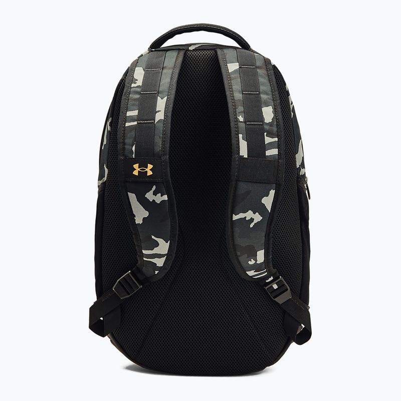 Zaino urbano Under Armour Hustle 5.0 29 l nero/nero/oro metallizzato 3
