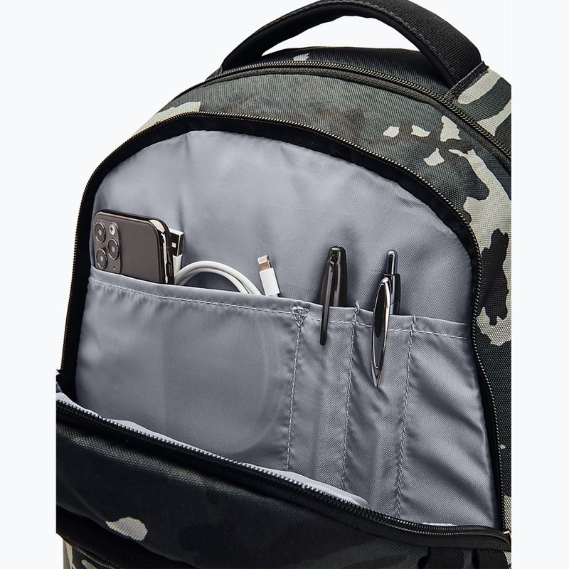 Zaino urbano Under Armour Hustle 5.0 29 l nero/nero/oro metallizzato 5