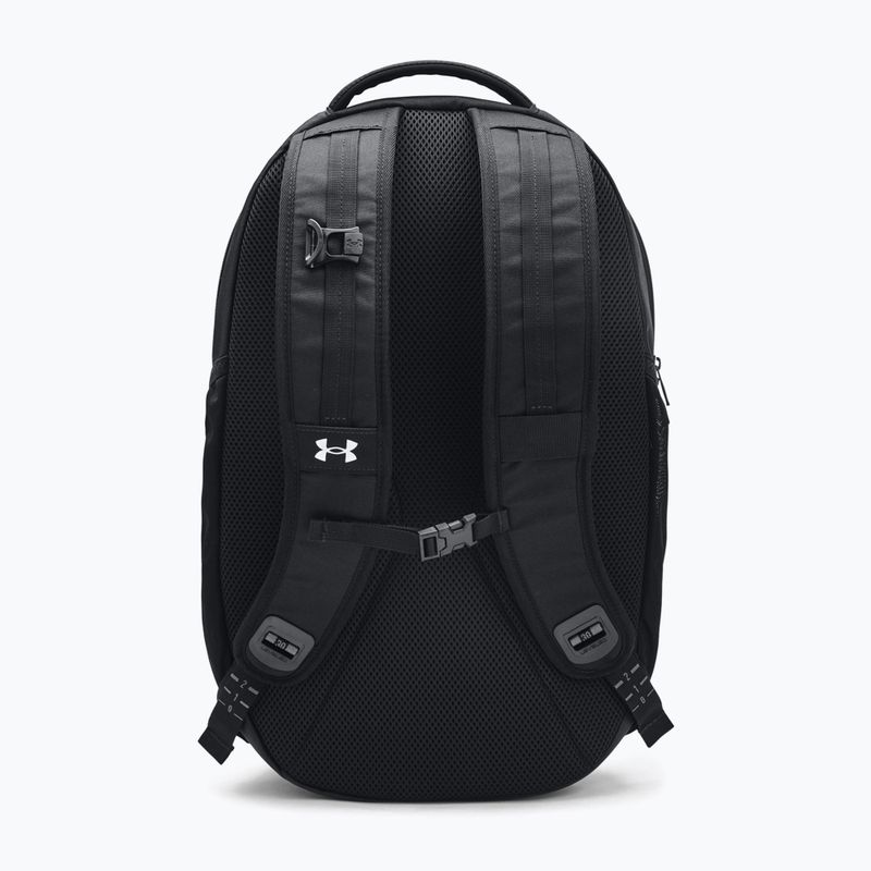Zaino urbano Under Armour Hustle Pro 31,5 l nero/nero/argento metallico 2