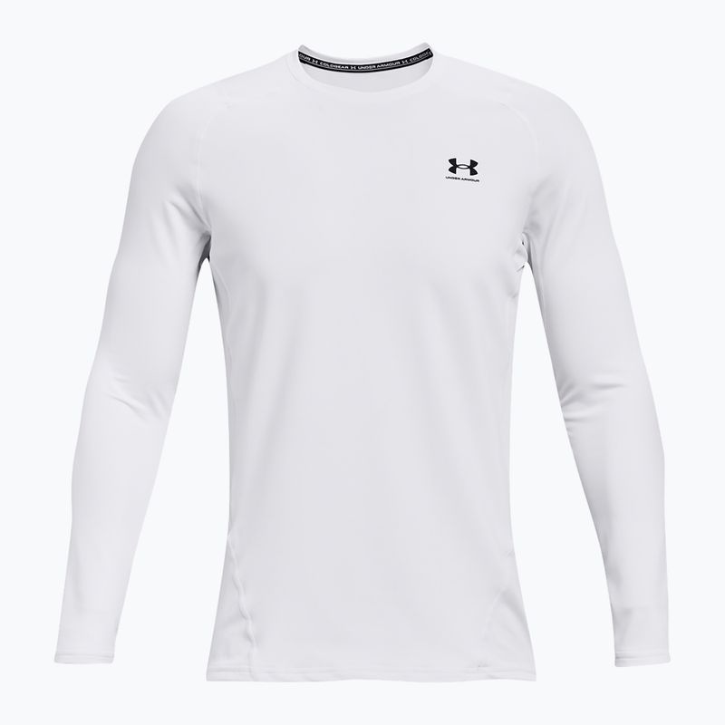 Longsleeve da allenamento da uomo Under Armour CG Armour Fitted Crew white/black