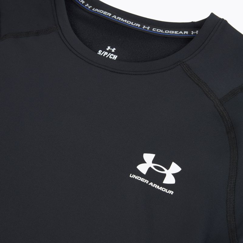 Longsleeve da allenamento da uomo Under Armour CG Armour Fitted Crew black/white 3