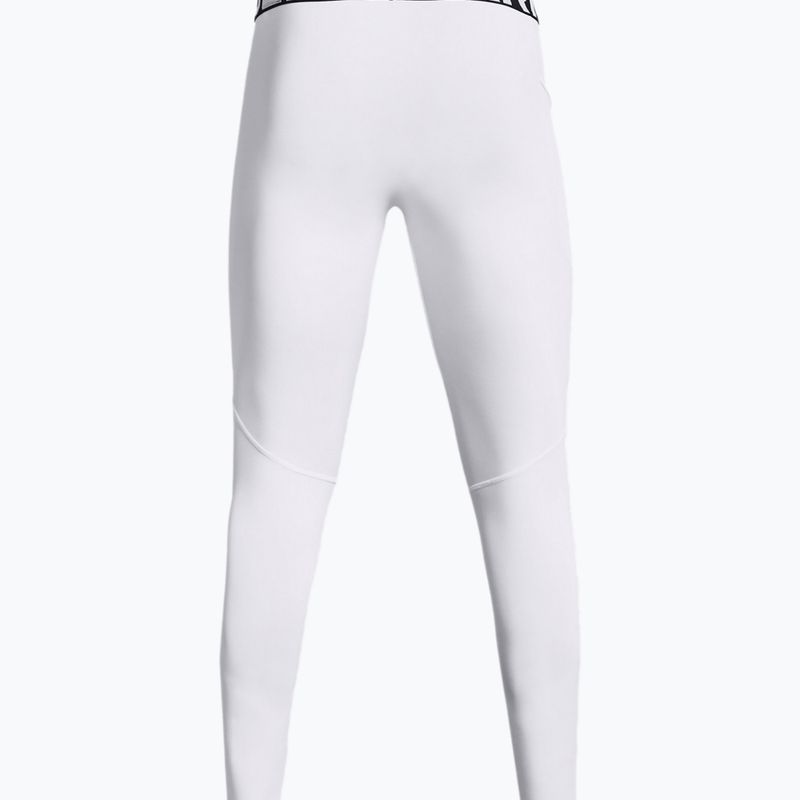 Leggings Under Armour da uomo UA Cg Armour Novelty Compression bianco/nero 5