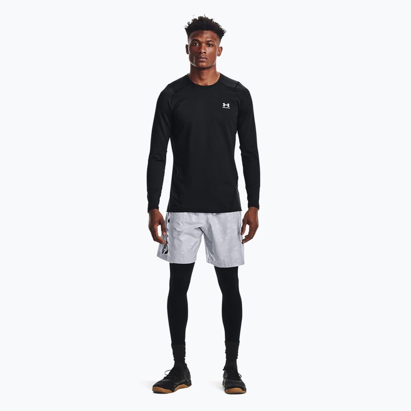 Leggings Under Armour da uomo UA Cg Armour Novelty Compression nero/bianco 2