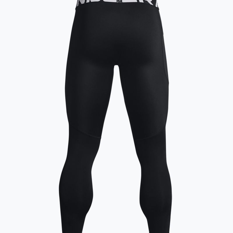 Leggings Under Armour da uomo UA Cg Armour Novelty Compression nero/bianco 6