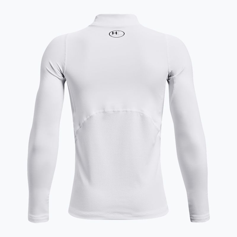 Maglia a maniche lunghe da allenamento Under Armour Cg Armour Mock white/black 2