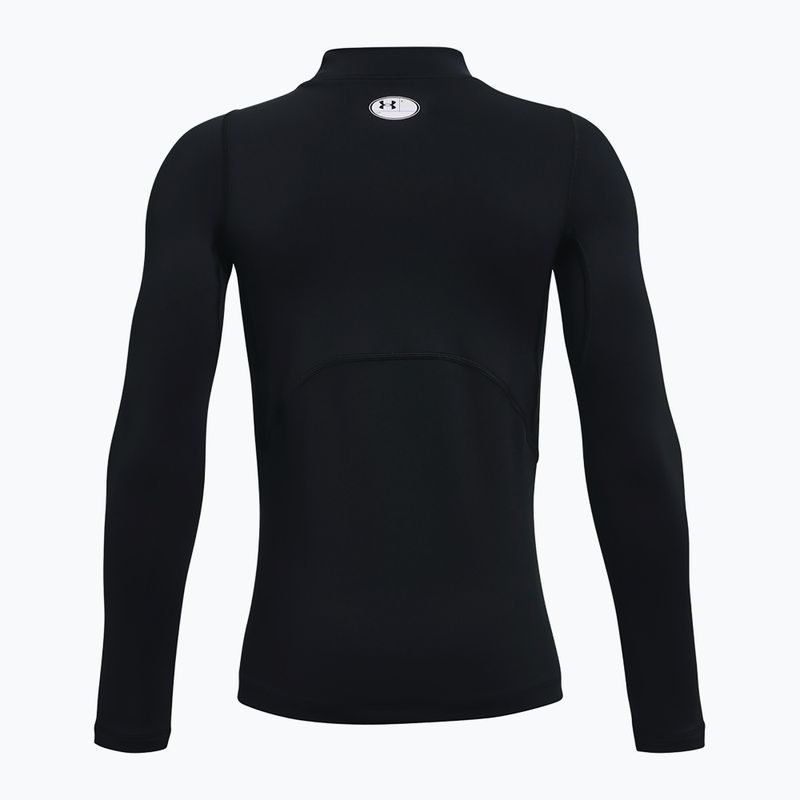 Maglia a maniche lunghe da allenamento Under Armour Cg Armour Mock black/white 2