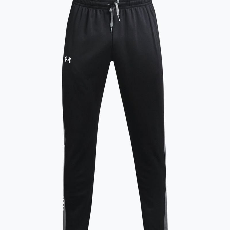 Pantaloni da allenamento Under Armour Brawler da uomo, nero/grigio/pitch/bianco 5