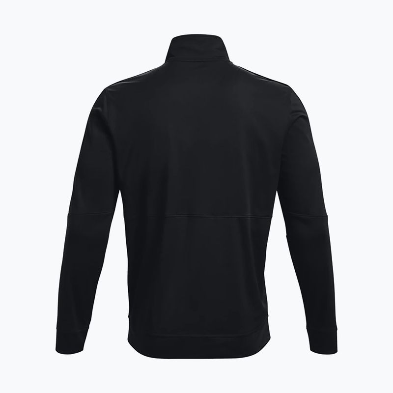 Felpa Under Armour UA Pique Track uomo nero/nero 2