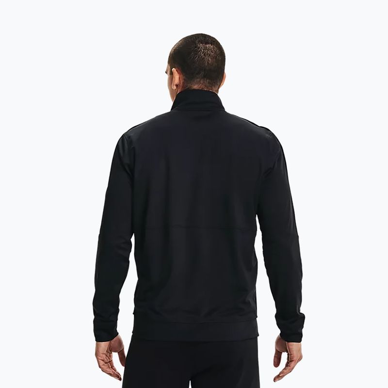 Felpa Under Armour UA Pique Track uomo nero/nero 4