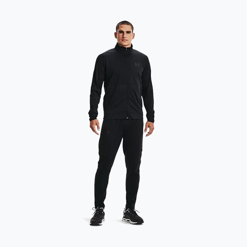 Felpa Under Armour UA Pique Track uomo nero/nero 5