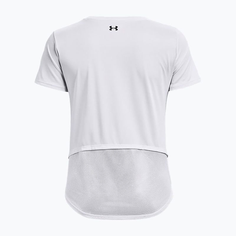 Maglietta da allenamento Under Armour donna UA Tech Vent bianco/nero 5